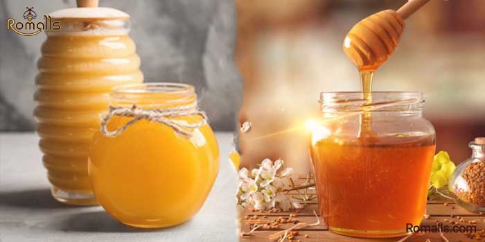 تفاوت‌ میان عسل خام و عسل معمولی - فروشگاه اینترنتی رومالز